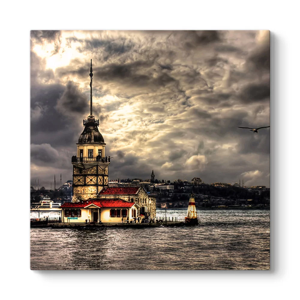 Kız Kulesi HDR Tablo - Model 3